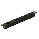 APC EASY PDU, BASIC, 1U, 16A, 230V, (8)C13 - EPDU1016B