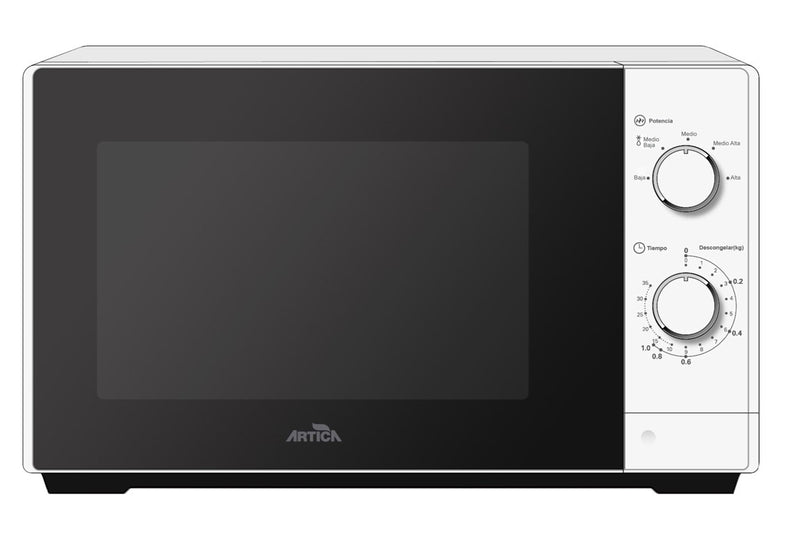 MICROONDAS ARTICA AMW210W 20L BRANCO