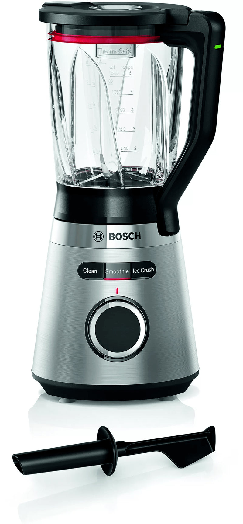 Bosch Serie 4 MMB6382M liquidificador 1200 W Preto, Aço inoxidáve