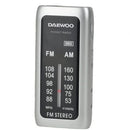 RADIO PORTÁTIL DAEWOO DW1129 PLATA