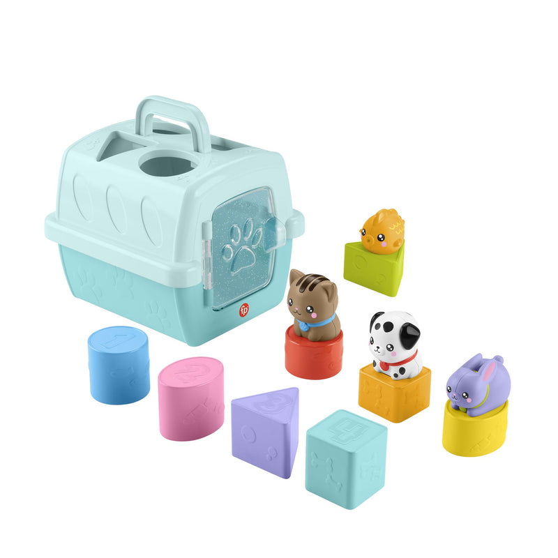 FISHER-PRICE - TRANSPORTADORA DE ANIMAIS ARRUMA AS FORMAS HTW93