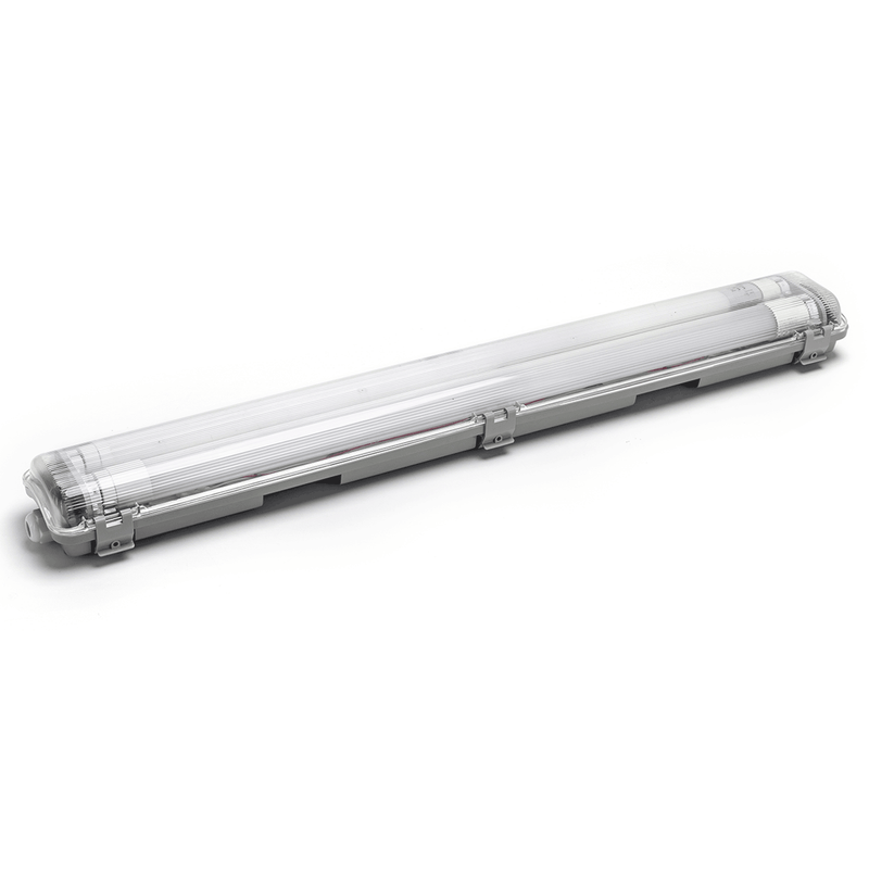 TUBO DUPLO DE LUZ LED TRI-PROOF 0,6M 2*9W