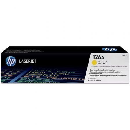 HP Toner LaserJet Original 126A Amarelo