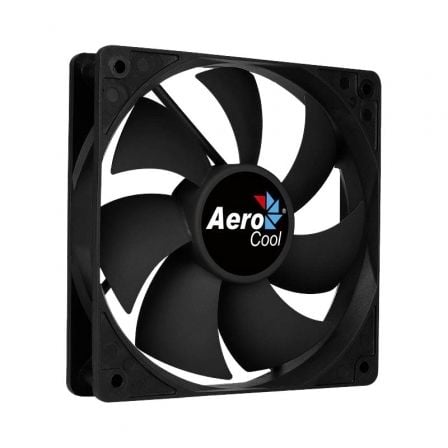 VENTOINHA AEROCOOL FORCE FAN, 80MM, BLACK, CURVED BLADES, SILENT,