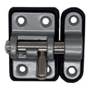 FECHO BASE PLÁSTICA REFORÇADA 25 MM CROMADO MATE