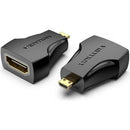 Vention AITB0 adaptador para cabos Micro HDMI HDMI Preto