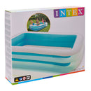 PISCINA RETANGULAR 2 ANÉIS 262X175X56CM 2 CÂMARA DE AR. INTEX