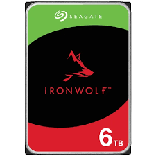 DISCO 3.5 6TB SEAGATE IRONWOLF 256MB SATA 6GBS 54RP