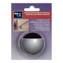 BATENTE ADESIVO SILENCIOSO CROMADO (BLISTER) INOFIX