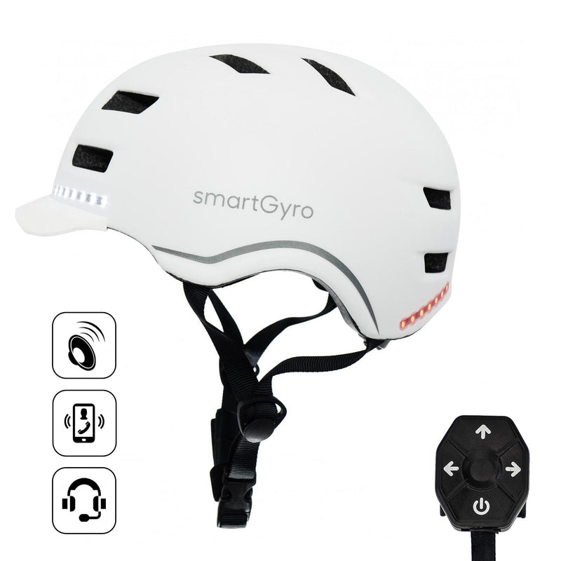 CASCO PARA ADULTO SMARTGYRO HELMET PRO TAMAÑO L BLANCO