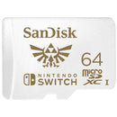 MICROSDXC CARD FOR NINTENDO SWITCH 64GB, 100MBS READ, 60MBS WRITE