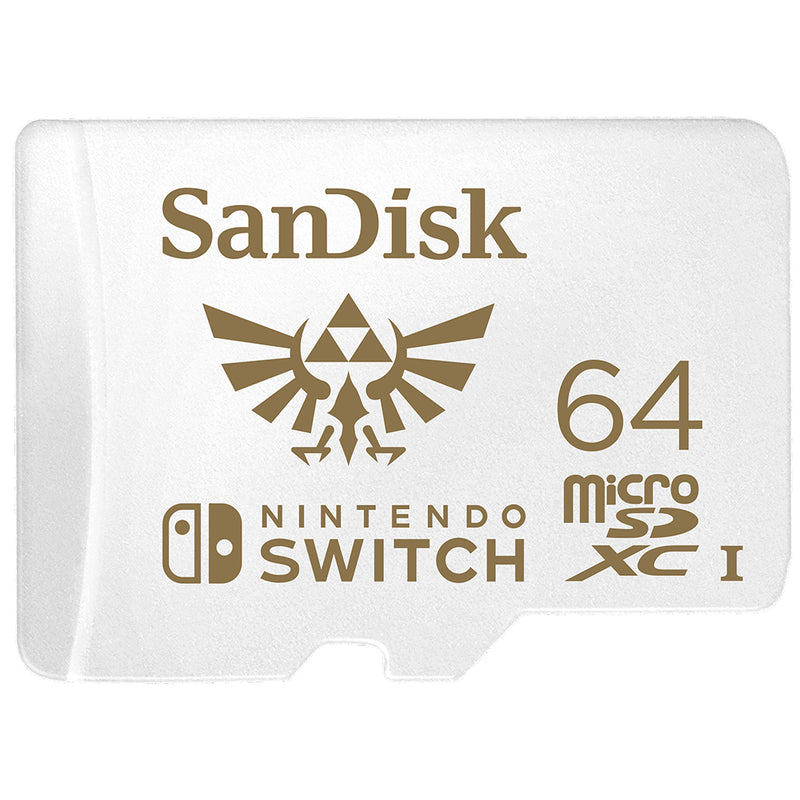 MICROSDXC CARD FOR NINTENDO SWITCH 64GB, 100MBS READ, 60MBS WRITE