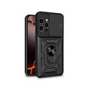 FUNDA COOL IPHONE 16 PRO HARD RING NEGRO