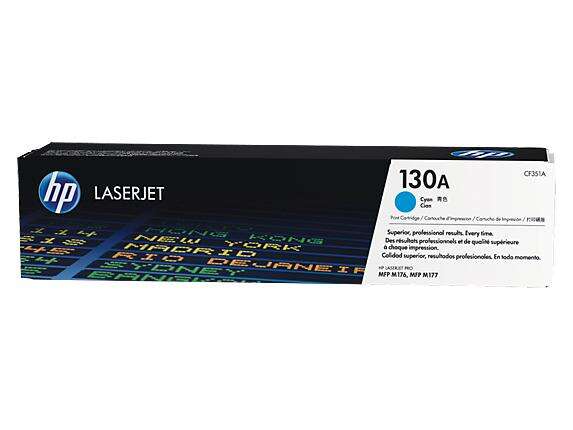 HP Toner LaserJet Original 130A Ciano