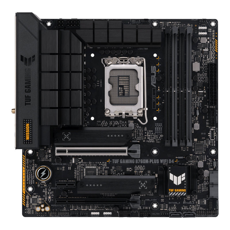 MOTHERBOARD ASUS TUF GAMING B760M-PLUS WIFI D4 - SOCKET INTEL LGA