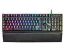 TECLADO MARSGAMING MK320 FULL RGB H-MECHANICAL, PADDED PALMREST P