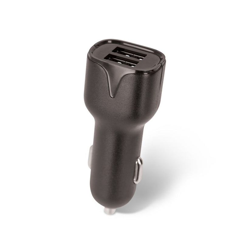 ADAPTADOR ISQUEIRO 2 USB-A 5V 2.1A PRETO