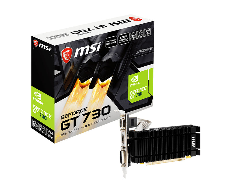 MSI N730K-2GD3H/LPV1 NVIDIA GeForce GT 730 2 GB GDDR3