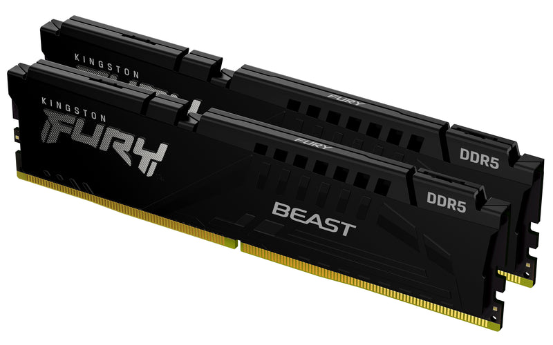 KINGSTON MEM 32GB 6000MTS DDR5 CL36 DIMM (KIT2) FURY BEAST BLACK