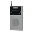 RADIO PORTÁTIL DAEWOO DW1027 PLATA