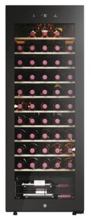 CAVE VINHOS 58 GARRAFAS HAIER HWS58GGH1 PRETA