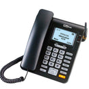 TELEFONE FIXO MAXCOM  COMFORT MM28D SINGLE SIM 2G PRETO