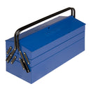 CAIXA PORTA FERRAMENTAS 2 PEGAS E 5 BANDEJAS 500X210X245MM 902131