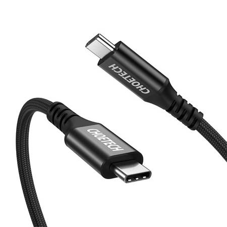 CABO USB-C PARA USB-C 3.1 CHOETECH XCC-1007 100W 2M (PRETO)