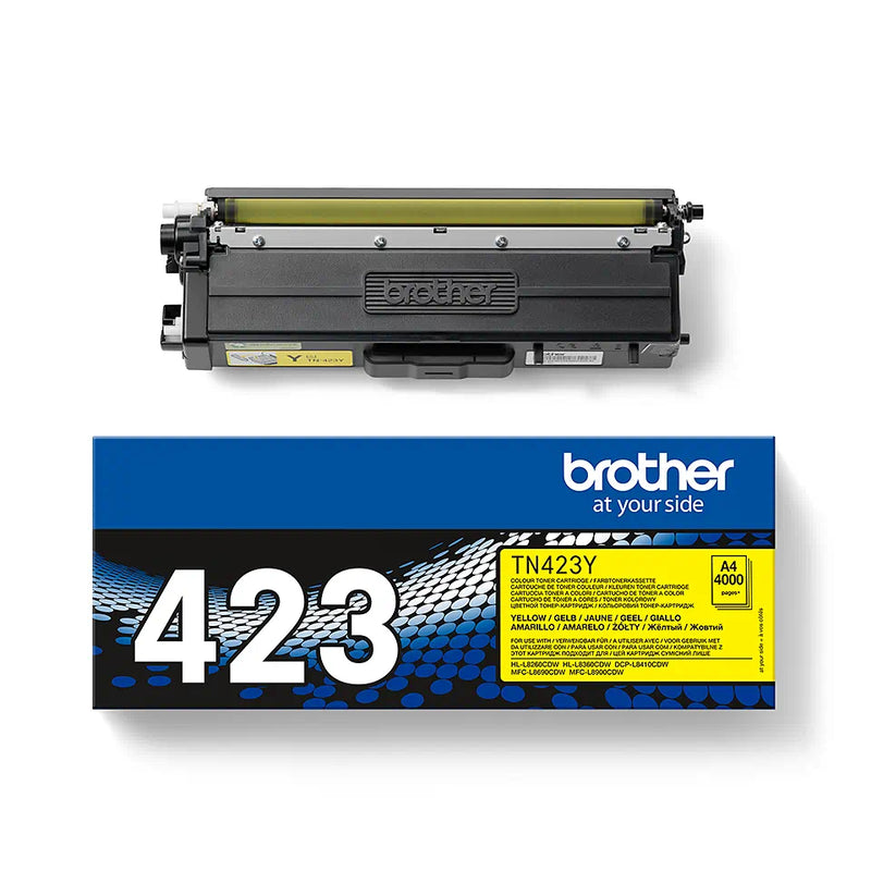 Brother TN-423Y toner 1 unidade(s) Original Amarelo