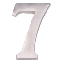 NUMERO 7 NIQUEL MATE 10CM FIXAÇÃO INVISIVEL EDM