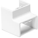 CABO INTERNO PVC EM FORMA QUADRADA BRANCA 40*25MM 4PCS