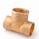 TÊ FÊMEA 130 1/2´´ X 15 MM LATÃO