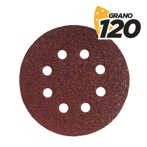 BLIM PACK DE 10 LIJAS CON VELCRO PARA LIJADORA BL0150 - 125MM - G