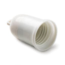CASQUILHO TERMOPLÁSTICO PROVISÓRIO E27 4A 250 V, BRANCO