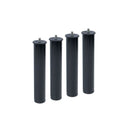 CONJUNTO DE 4 PÉS PARA CAMA COM ARRUMAÇÃO PT26 Ø50X275MM SEM RODA