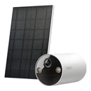 SOLAR-POWERED SECURITY CAMERA KIT - 2K QHD (2560X1440), 2.4 GHZ,
