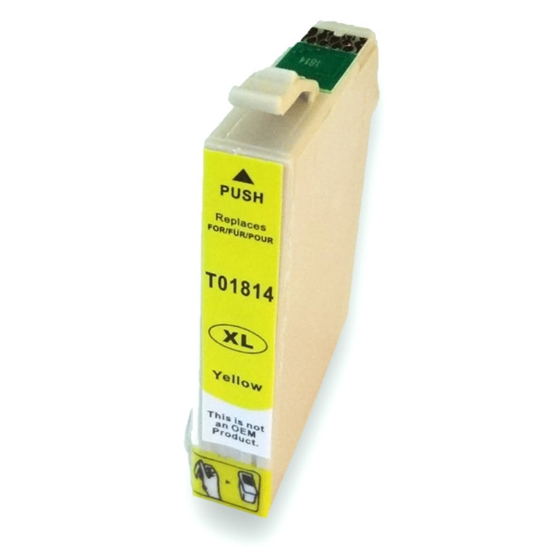 TINTEIRO EPSON COMPATÍVEL T1814/T1804 - YELLOW