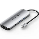 DOCKING USB TIPO-C VENTION TQMHB 1XHDMI 4K 2XUSB 1XUSB TIPO-C 1XJ