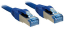Lindy 2m Cat.6A S/FTP cabo de rede Azul Cat6a S/FTP (S-STP)