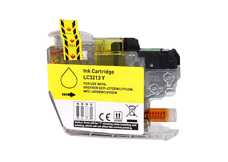 BROTHER LC3213LC3211 AMARILLO CARTUCHO DE TINTA GENERICO - REEMPL