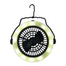 LUZ E VENTILADOR A PILHAS, Ø 19,5 X 6,3 CM