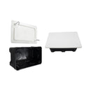 CAIXA DERIVAÇAO RECTANGULAR 200X130X60MM GARRA METALICA SOLERA (R