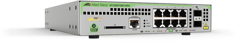 Allied Telesis GS970M/10PS Gerido L3 Gigabit Ethernet (10/100/100