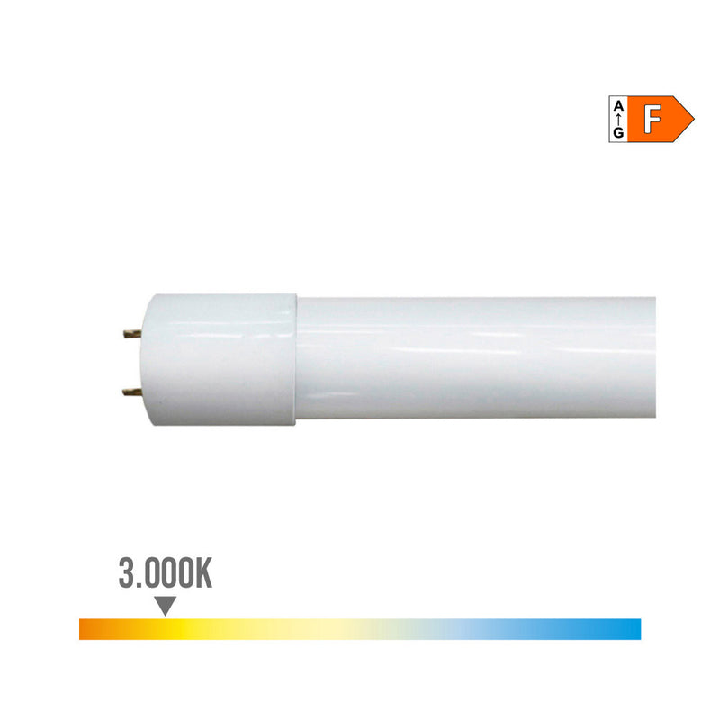 TUBO LED T8 18W 1900LM 3000K LUZ QUENTE (EQ.36W) Ø2,6X120CM EDM