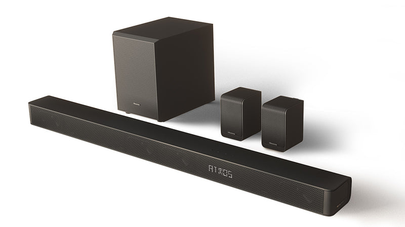 SOUNDBAR HISENSE 5.1 340W CSUBWOOFER SEM FIOS - AX5100G