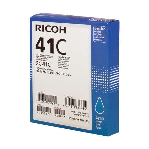 Ricoh 405762 tinteiro 1 unidade(s) Original Rendimento padrão Cia