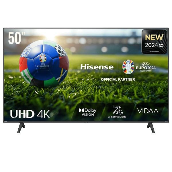 SMART TV HISENSE 50" UHD 50A6N