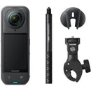 CÁMARA DIGITAL DEPORTIVA INSTA360 X5 VISTA MÚLTIPLE MOTERO KIT 8K