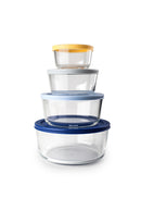 IBILI SET 4 TUPPERS REDONDOS ECO