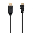 Nanocable 10.15.4300 adaptador de cabo de vídeo 0,5 m DisplayPort
